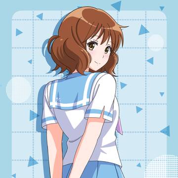 5月に描いた久美子を夏服に♪
