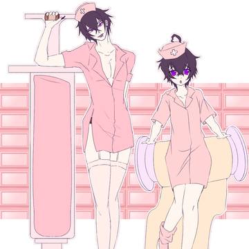 [OC] Nurse : Kuro & Sho Kuro