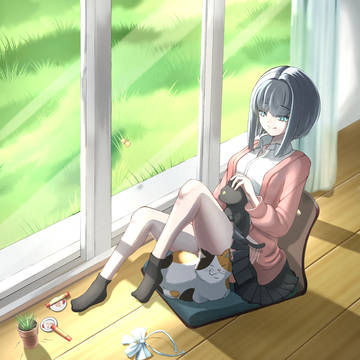 日向ぼっこ