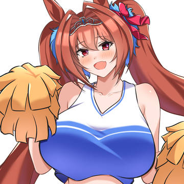 チア衣装ダイワスカーレットさん