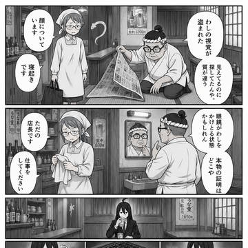 眼鏡は顔についている｜桝川劇場 第９５幕「視覚が盗まれた」