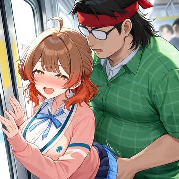 興奮したファンに⋯