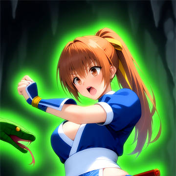 かすみさんカエル化