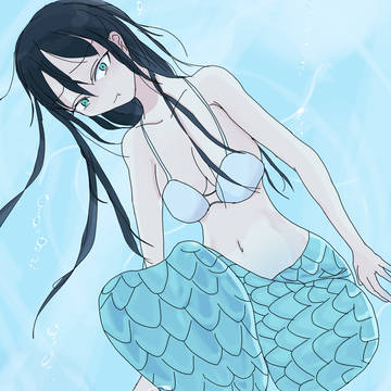 囚われの人魚ちゃん。