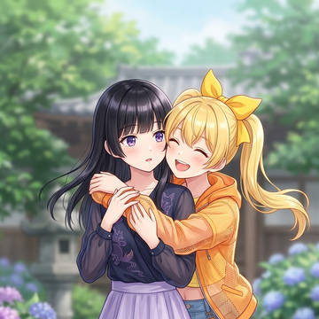 誕生日特別編２「同じ日に生まれたこと」（陽花、月詠）に添えるコメ