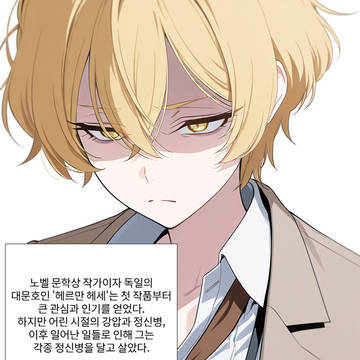 노벨문학상 작가가 힘을 숨김