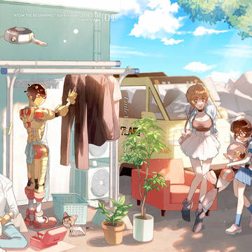 【ATB新刊】イラスト本 サンプル
