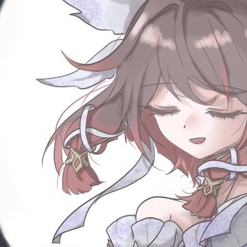 ショートヘアビーナらくがき