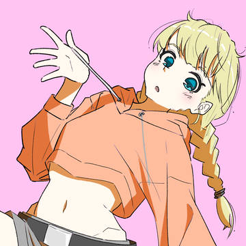 おなかパーカー