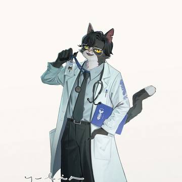 OC - doctor cat