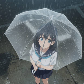 あいにくの雨ですね
