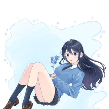 制服👞×スイートピー💙