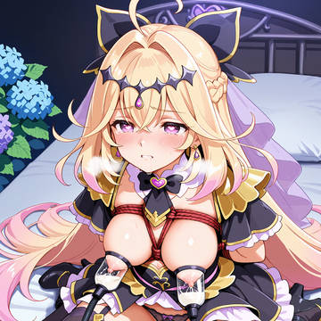 紫陽花とキュアアルカナ・シャドウちゃんが洗脳催眠部屋で拘束搾乳💞