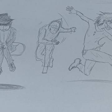 ドローイングからのイラスト集