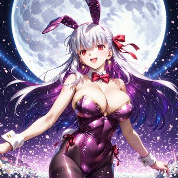 バニーカーマちゃん(壁紙風)