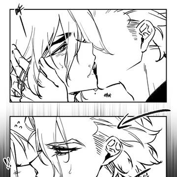焦ったキス