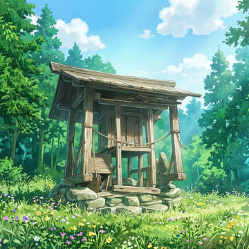 [時間差分アリ]祠堂の風景2