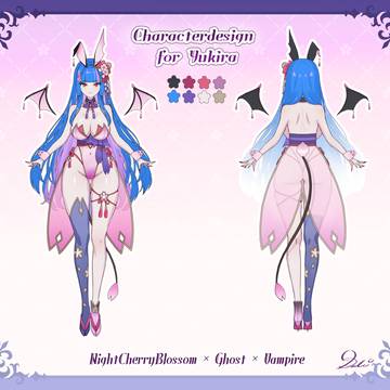 Yukira様キャラクターデザイン(バニー)