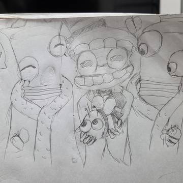 Caineの落書き