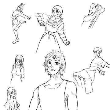 練習320     #イラスト #落書き #絵描きさんと繋がたい