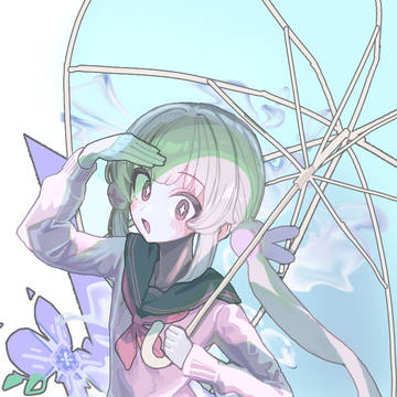 梅雨、アジサイ_修正前