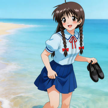 夏,海邊
