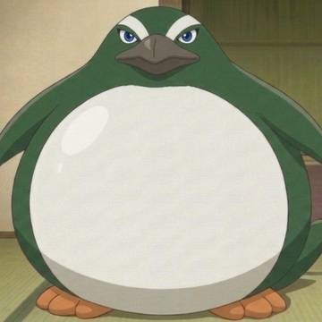【AIイラスト】どっしりもっちりペンギン