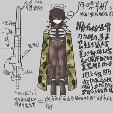指绘练习,顺带写了下波姐设定