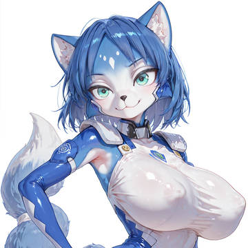 別の惑星のパイロットスーツを着るクリスタル