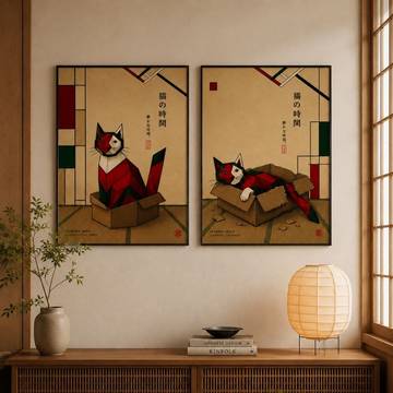 赤い猫の時間