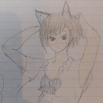 オオカミ耳の菜津ちゃん