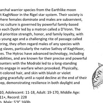 OFRPG Book Excerpts