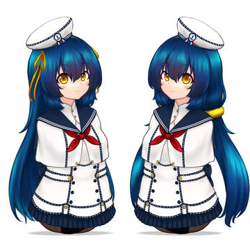 Capelet Sailor Dress