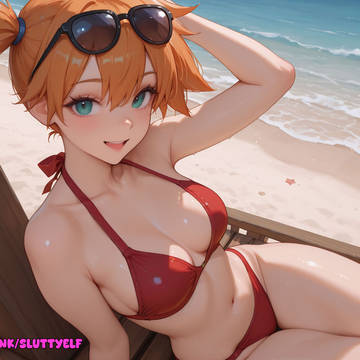 (X10) MISTY AT BEACH