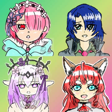 自作アイコンQuartetto