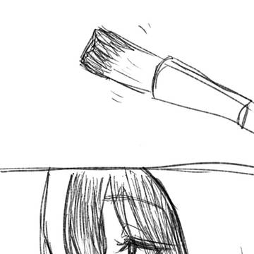 絵描きと客人
