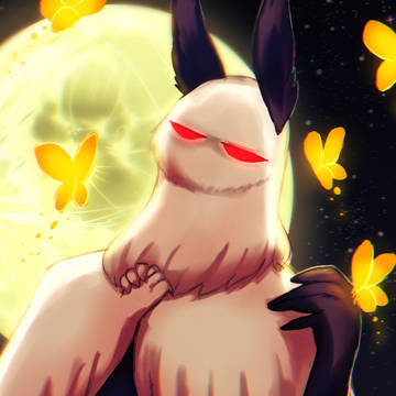 【自創作】永遠の夜の魔術師、マルベリー様🦋