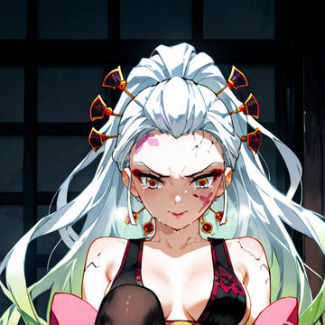 《鬼灭之刃》鬼化堕姬玉足品鉴