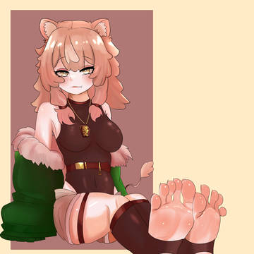 Leony feets!