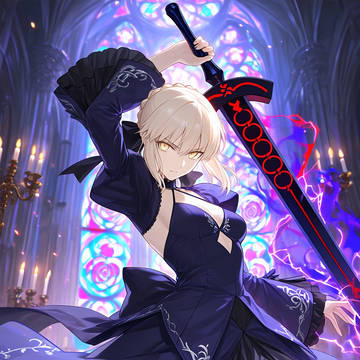 fgo セイバーオルタ 宝具解放