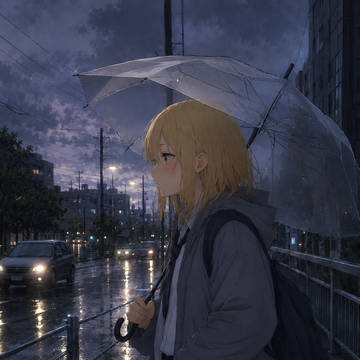 まだ雨