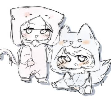🐶🐱ｻﾝつめ