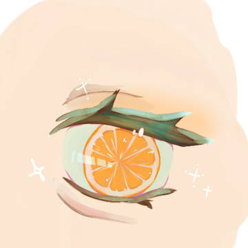 みかん🍊の目とレモン🍋の目