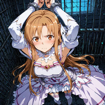 【即落ち2コマ】 アスナ 創世神ステイシアver(SAO)