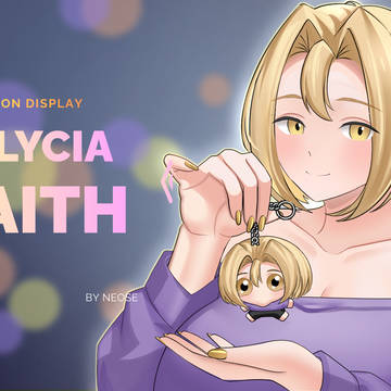 Alycia hanging keychain