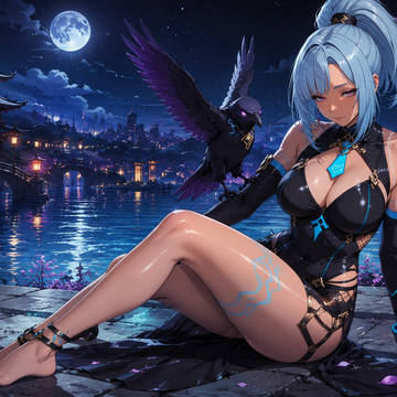 ~@ Moonlit Raven Sentinel @~