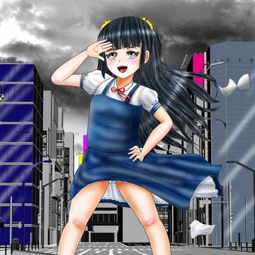台風大好き娘