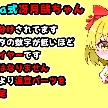 デフォルメ冴月麟立ち絵配布!