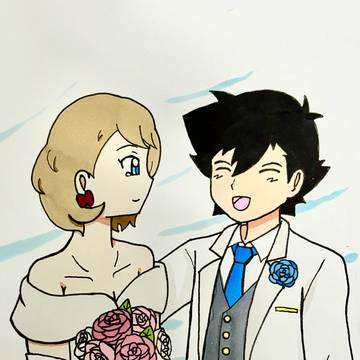 サトシ&セレナ・ジューンブライド Ash&Serena・June