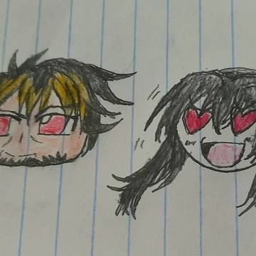 Raynare and Azazel